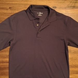 Grand Slam Golf Polo Shirt, Gray, Size M